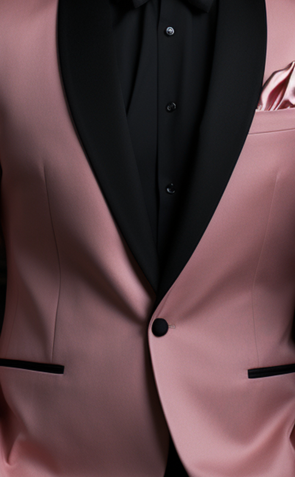 Stylish Formalwear Dusky Rose Tuxedo Suit for Men