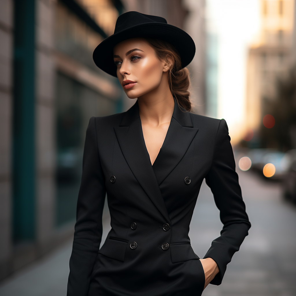 Black Double Breasted Suit Vardo Suits