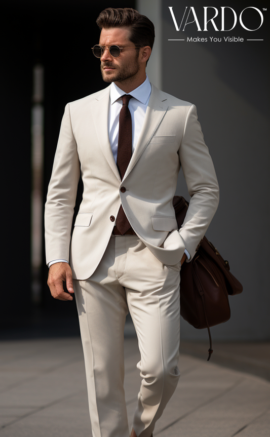 Classic Elegance Two-Piece Suit for Men