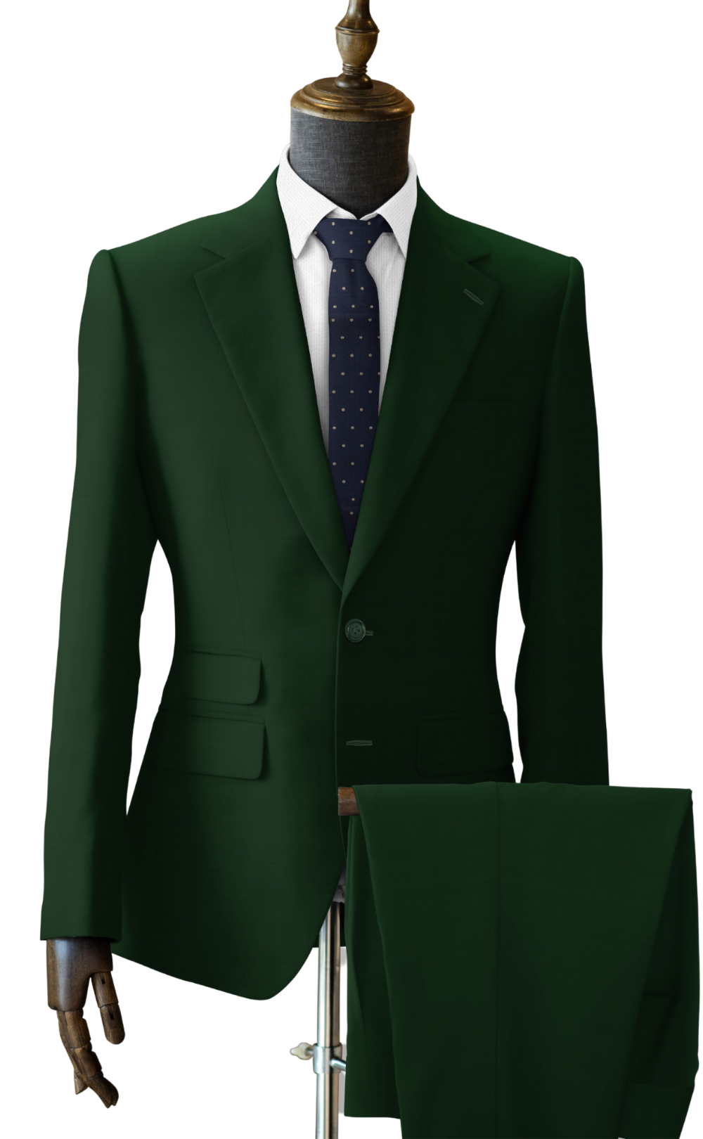 EMERALD GREEN 2 PIECE SLIM FIT SUIT